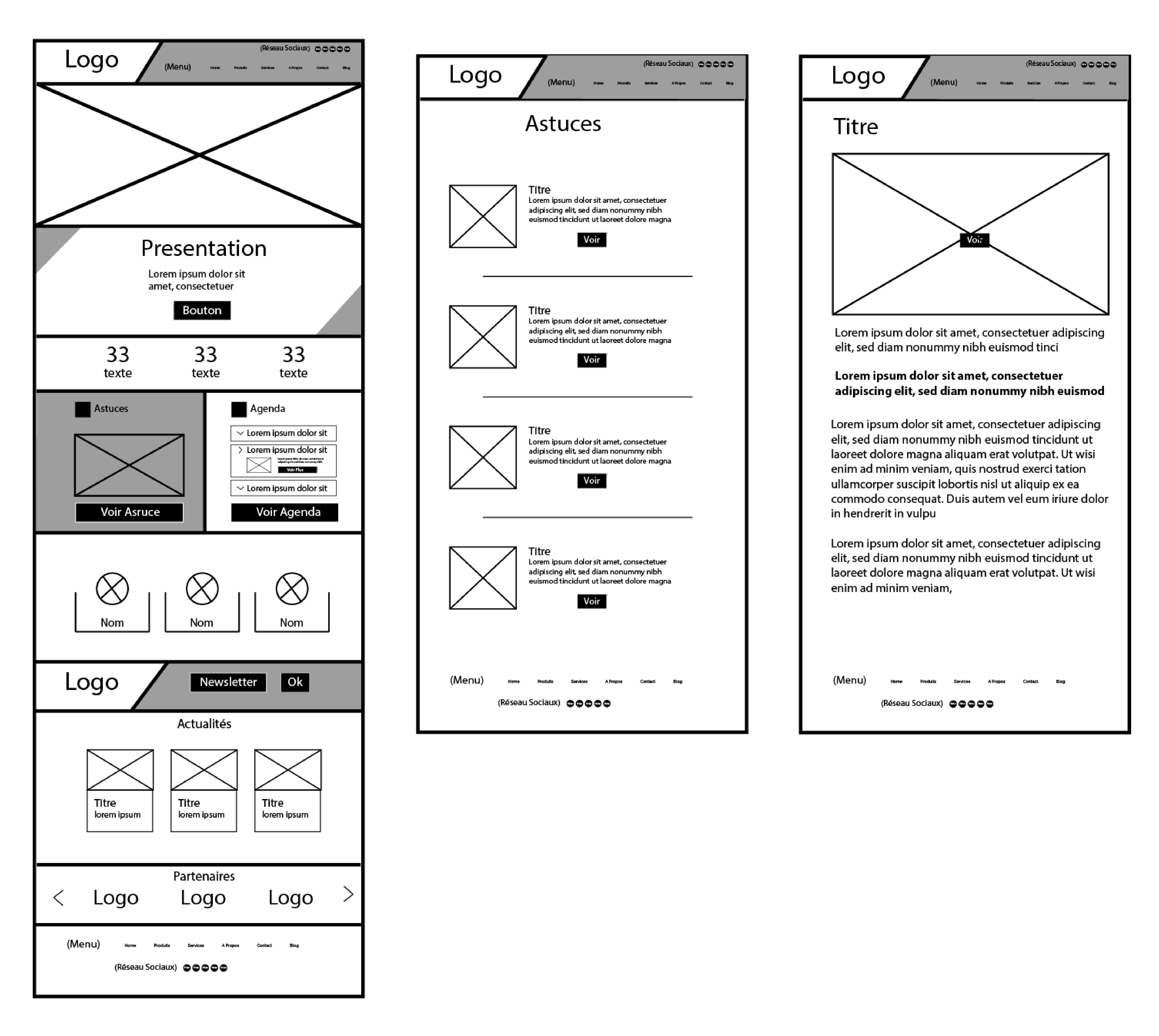 Wireframes